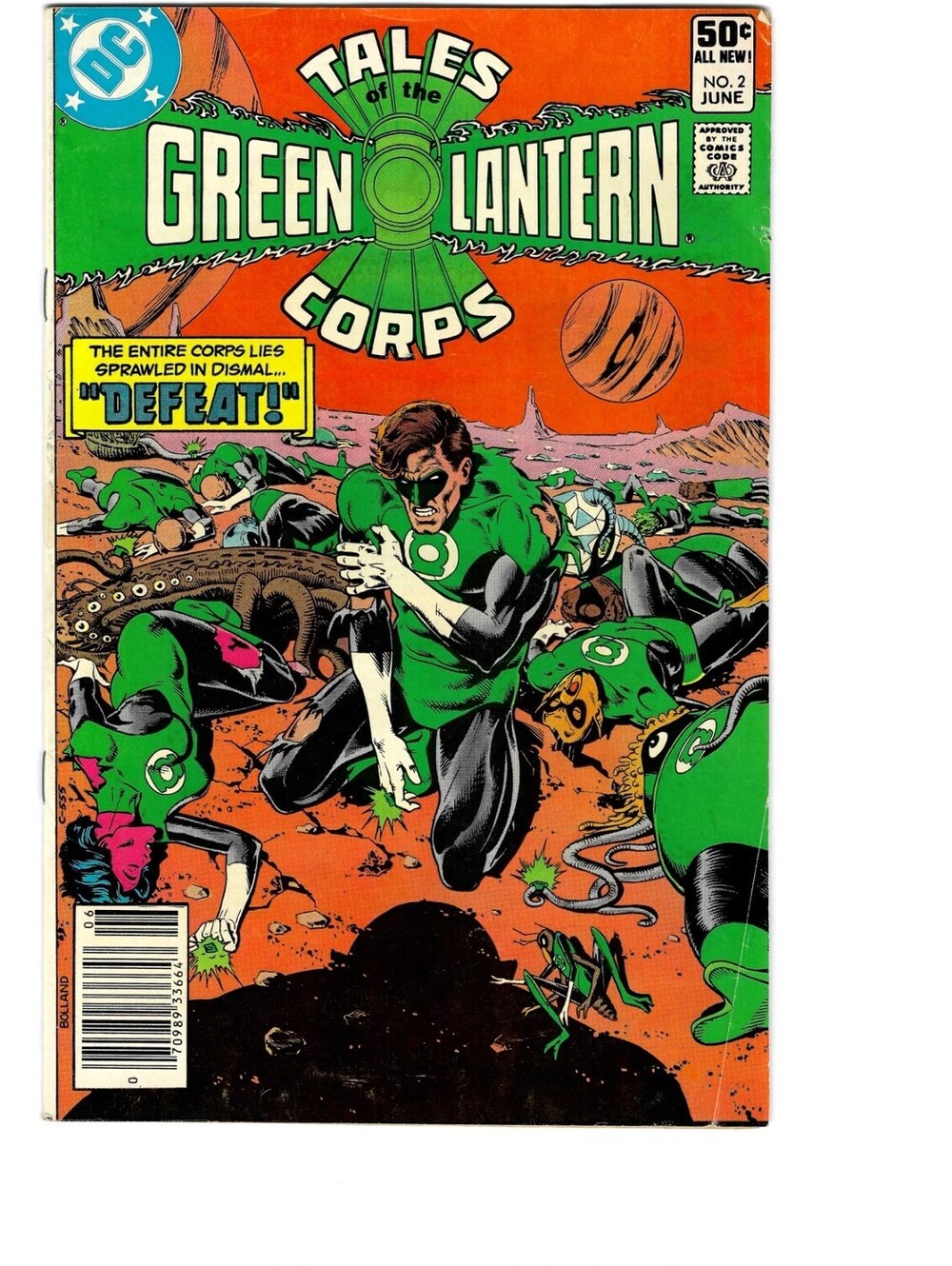 Tales of the Green Lantern Corps #2 1981 DC Comics 1st App Newsstand W239-185